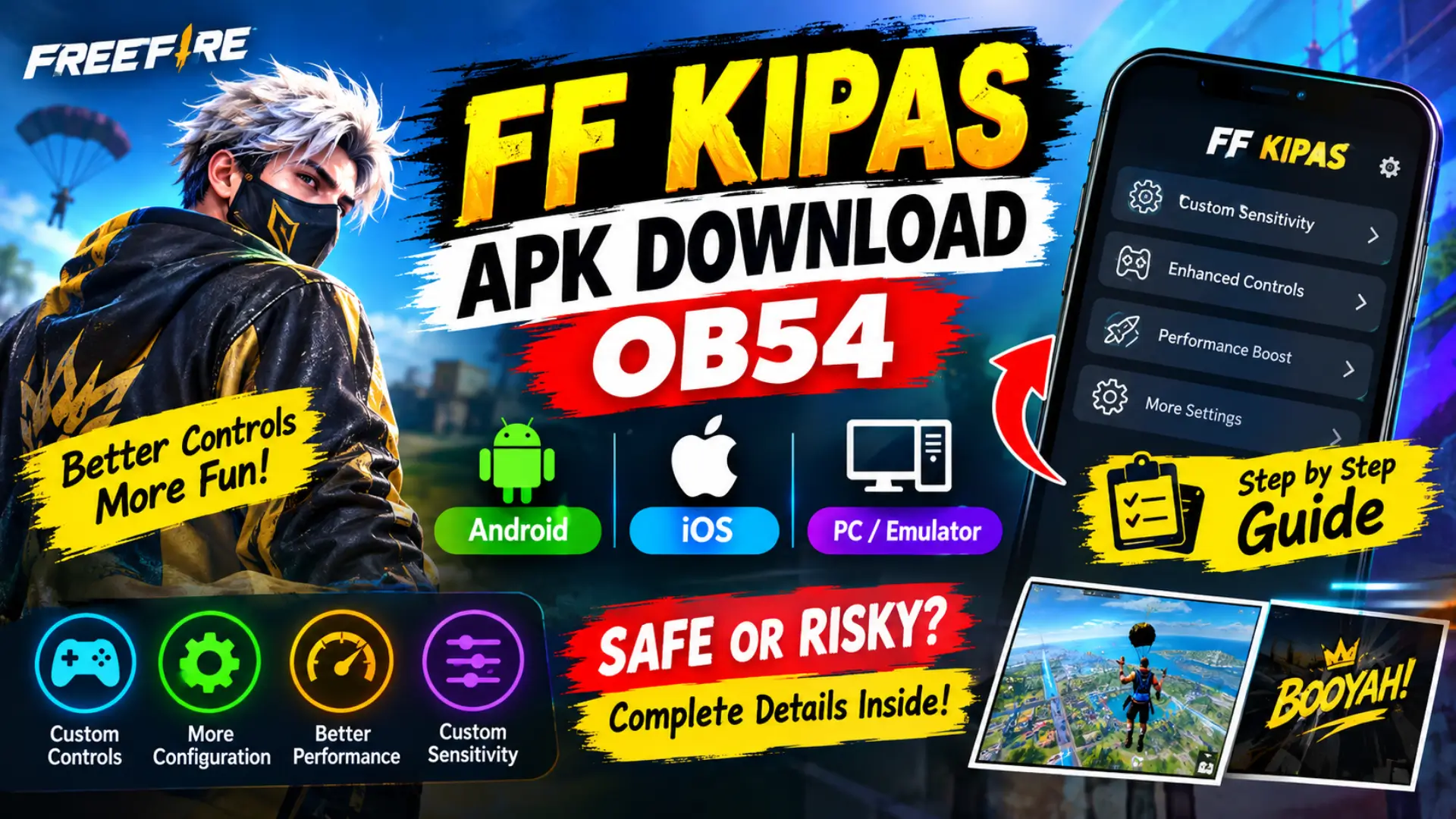 FF Kipas APK Download OB54 – Script Setup And Activation Guide (2026)