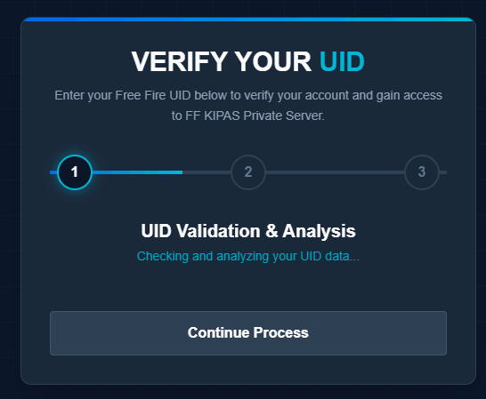 FF Kipas My ID Verify UID - UID Validation & Analysis Page